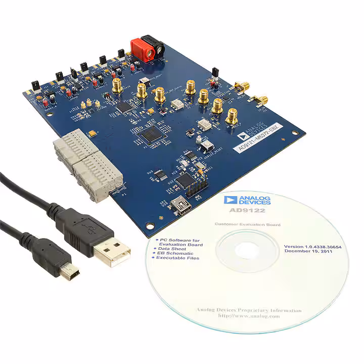 AD9121-M5372-EBZ Analog Devices Inc.  Cartes d'évaluation - Convertisseurs numériques-analogiques (DAC)